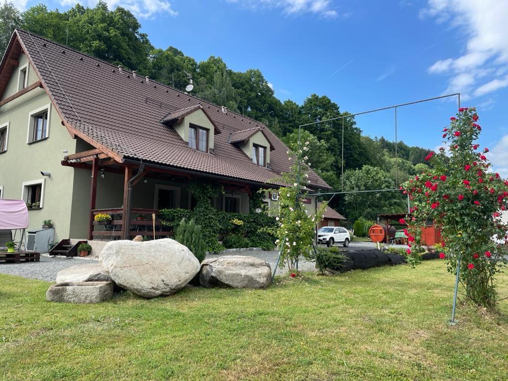 Ubytovani Trombly Loučná nad Desnou Exteriör bild